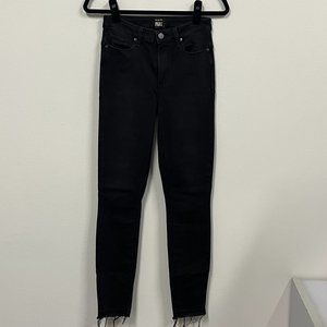 Paige Rosie HW Black Jeans